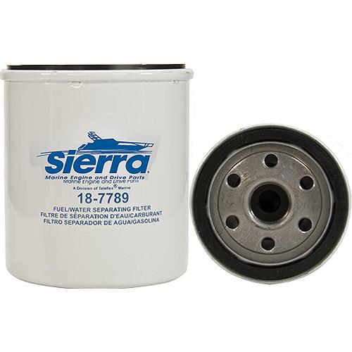 SIERRA, FUEL, WATER, SEPARATOR, FILTER, VOLVO SX/EFI, OMC, 21 MICRON RATING, 3851218-2, 3852413, 502906, COBRA EFI, 18-7789