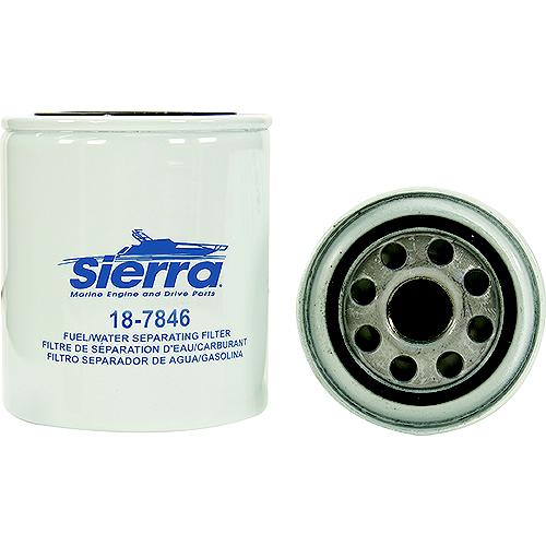 SIERRA, FUEL, WATER, SEPARATOR, FILTER, 18-7846, OMC, 502905, 21, MICRON, RATING