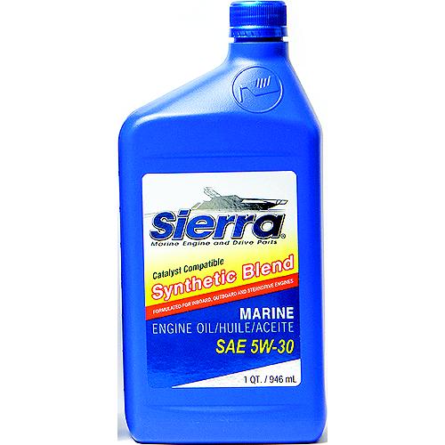 SIERRA, 5W-30, SEMI, SYNTHETIC, ENGINE, OIL, QUART, 18-9552-2, INDMAR, 872003