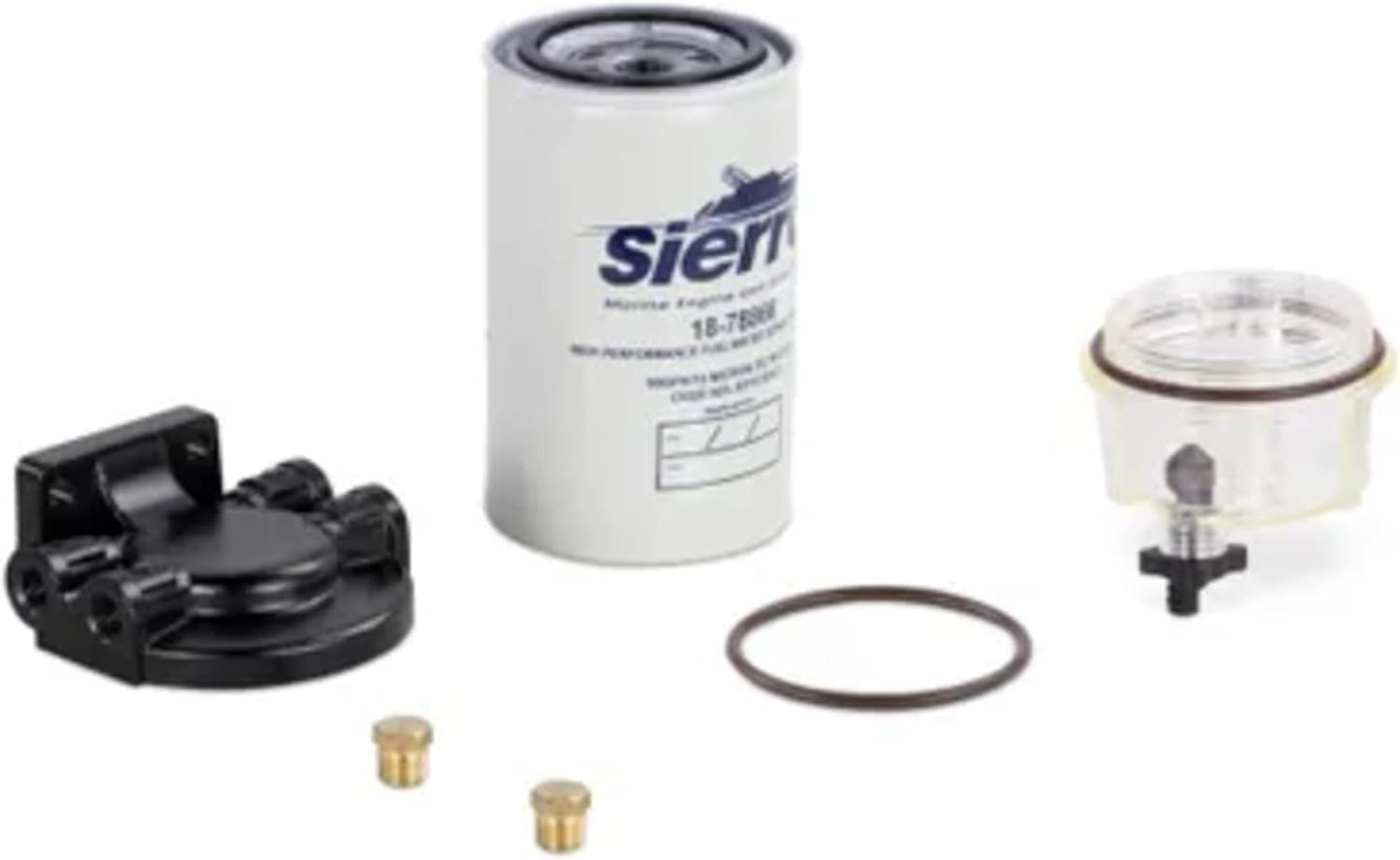 SIERRA, FUEL, WATER, SEPARATOR, KIT, 10, MICRON, RATING, BRACKET (18-7775), FILTER (18-78866), BOWL (18-7922-1) AQUAVUE, UPGRADE, KIT, YAMAHA, MAR-10MAS-00-00,
18-79914