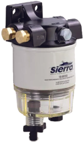 SIERRA, FUEL, WATER, SEPARATOR, KIT, 18-99294, BRACKET (18-79120), FILTER (18-99194), BOWL AQUAVUE (18-99201), RACOR 120AS, 18-99294