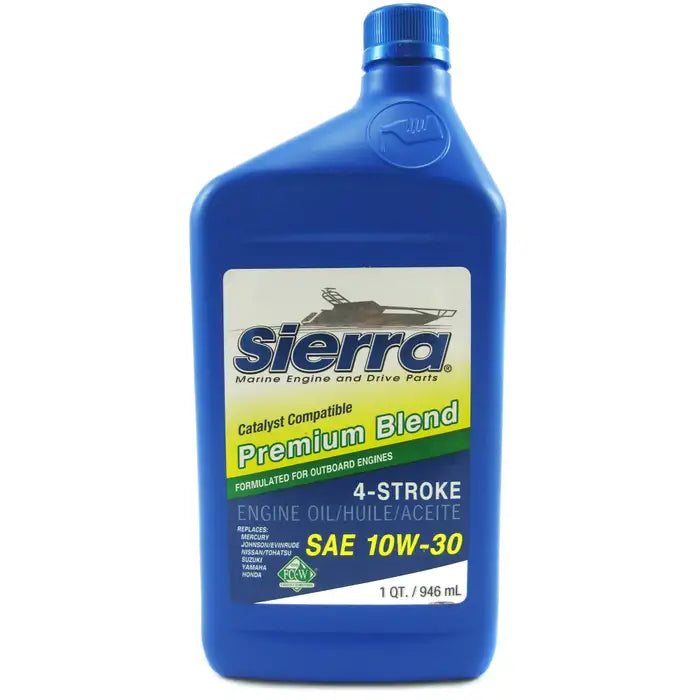 SIERRA, 10W-30, CATALYST, ENGINE, OIL, QUART, GALLON, PREMIUM, BLEND, Sierra, 18-9420CAT-2P, 18-9420CAT-3P, Mercury 92-8M0078625, 92-8M0078626,
18-9420CAT-2, 18-9420CAT-3