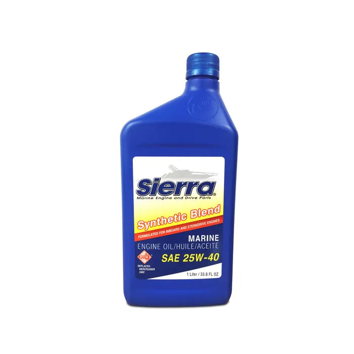 SIERRA 25W40 FC-W SYNTHETIC BLEND 4 STROKE OUTBOARD OIL