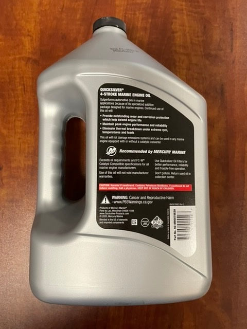 QUICKSILVER OIL 25W40 GALLON 8M0078620