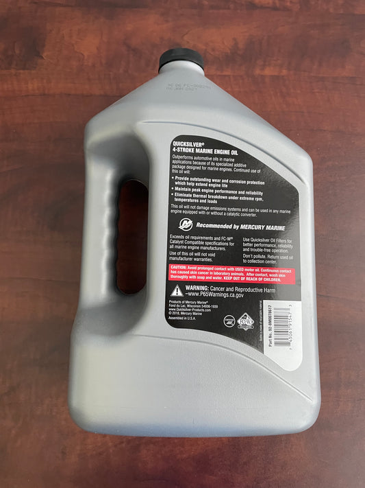 QUICKSILVER OIL 10W30 GALLON 8M0078617