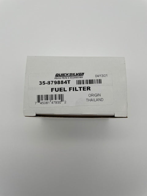 QUICKSILVER IN LINE FUEL FILTER MERCURY MERCRUISER OUTBOARD