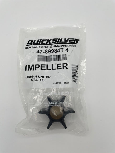 QUICKSILVER IMPELLER MERCURY OUTBOARD MERCRUISER RUBBER BLACK OPTIMAX