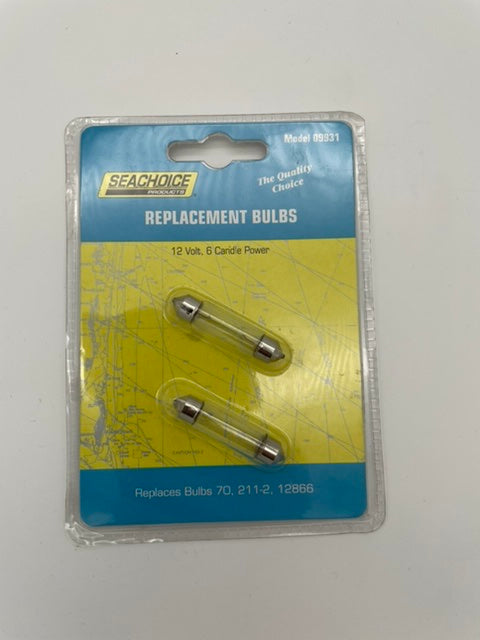 SEACHOICE REPLACEMENT LIGHT BULBS 12 VOLT GLASS MARINE NAVIGATION LIGHTS