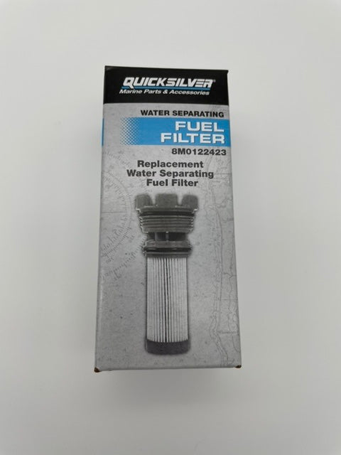 QUICKSILVER WATER SEPARATING FUEL FILTER SCREW IN MERCURY OUTBOARD VERADO