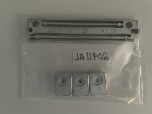 SUZUKI 200 225 250 HP ALUMINUM ANODE 20911AL OUTBOARD MADE IN ITALY TECNOSEAL 01214 01204 SUZUKI 55321-94900A MARTYR CMSZ150350KITA HARDWARE
