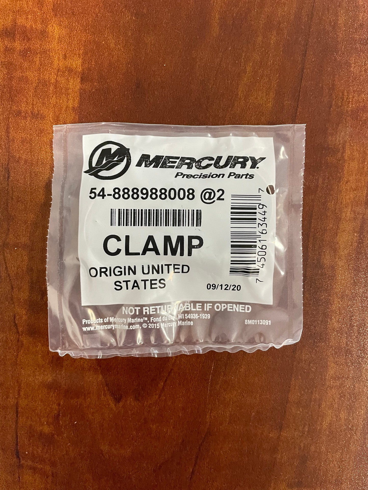 QUICKSILVER OETIKER CLAMP 34.6MM 888988008