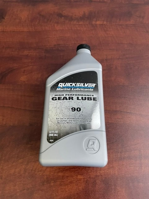 quicksilver marine lubricants high performance gear lube QUICKSILVER SAE 90 HIGH PERFORMANCE GEAR LUBE QUART 858064Q01 – Marker82