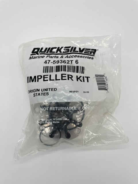 QUICKSILVER IMPELLER KIT GASKET SEA WATER PUMP RUBBER BLACK MERCRUISER MERCURY COVER PLATE