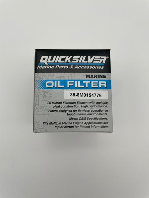 QUICKSILVER OIL FILTER MERCURY YAMAHA SIERRA MALLORY OUTBOARD HONDA