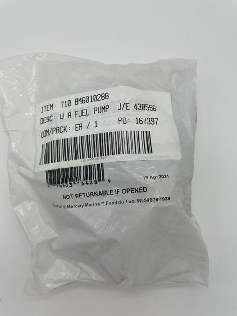 JOHNSON EVINRUDE QUICKSILVER FUEL PUMP OUTBOARD