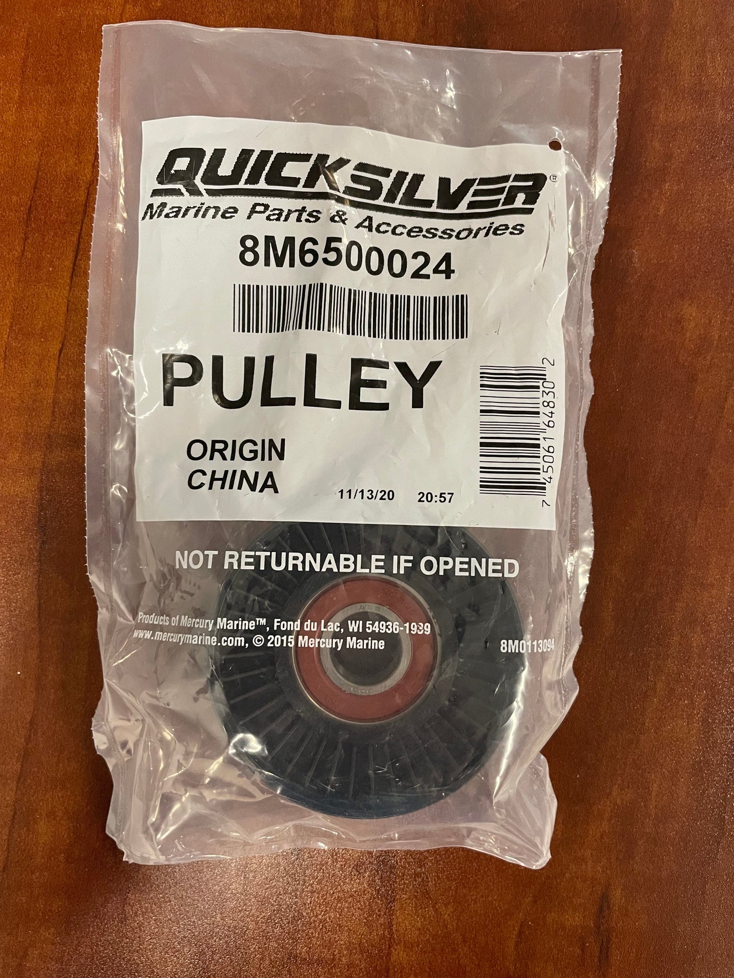 QUICKSILVER PULLEY 8M6500024