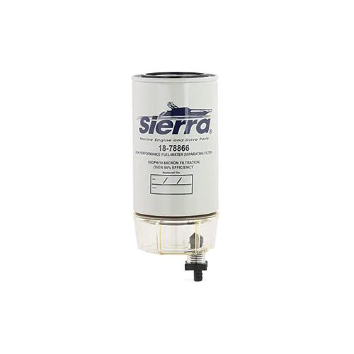 SIERRA, FUEL, WATER, SEPARATOR KIT, 10, MICRON, RATING, FILTER (18-78866), BOWL (18-7922-1) AQUAVUE, UPGRADE, KIT, YAMAHA, MAR-10MEL-00-00, 18-78867