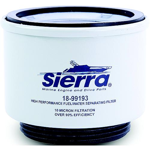 SIERRA, FUEL, WATER, SEPARATOR, FILTER, 2, MICRON, RATING, RACOR, R12S, 18-99193