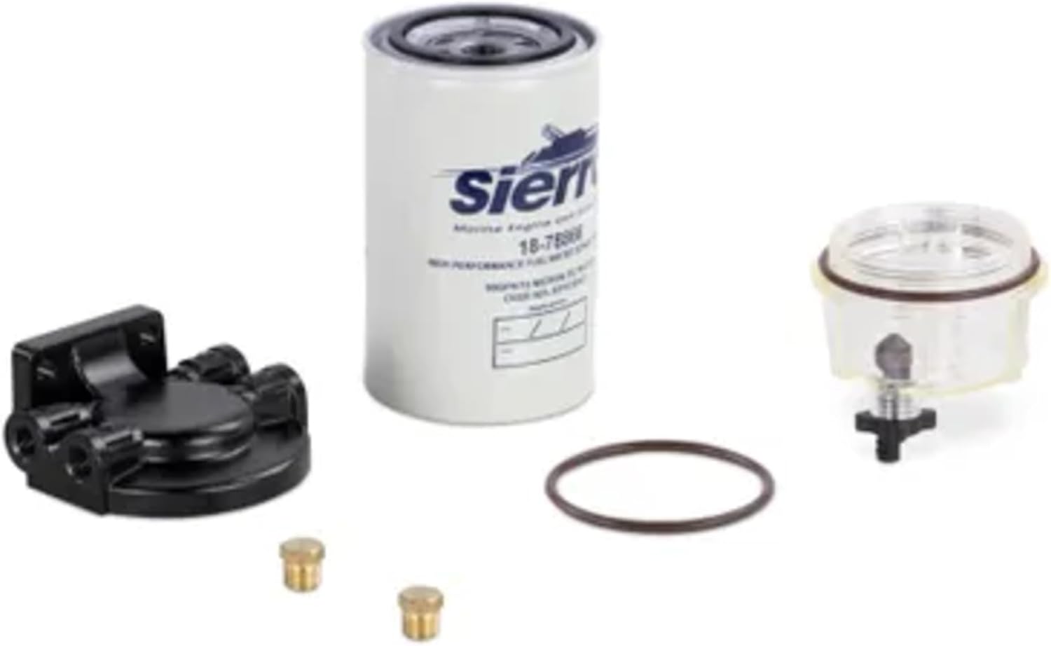 SIERRA, FUEL, WATER, SEPARATOR, KIT, 10, MICRON, RATING, BRACKET (18-7775), FILTER (18-78866), BOWL (18-7922-1) AQUAVUE, UPGRADE, KIT, YAMAHA, MAR-10MAS-00-00,
18-79914