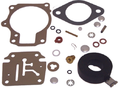 SIERRA, CARBURETOR, KIT, WITH FLOAT, REPLACES, JOHNSON/EVINRUDE, (OMC/BRP), 392061, 398729, 396701, 18-7222