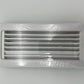 WHITE METAL LOUVERED AIR CONDITIONING AC VENT 