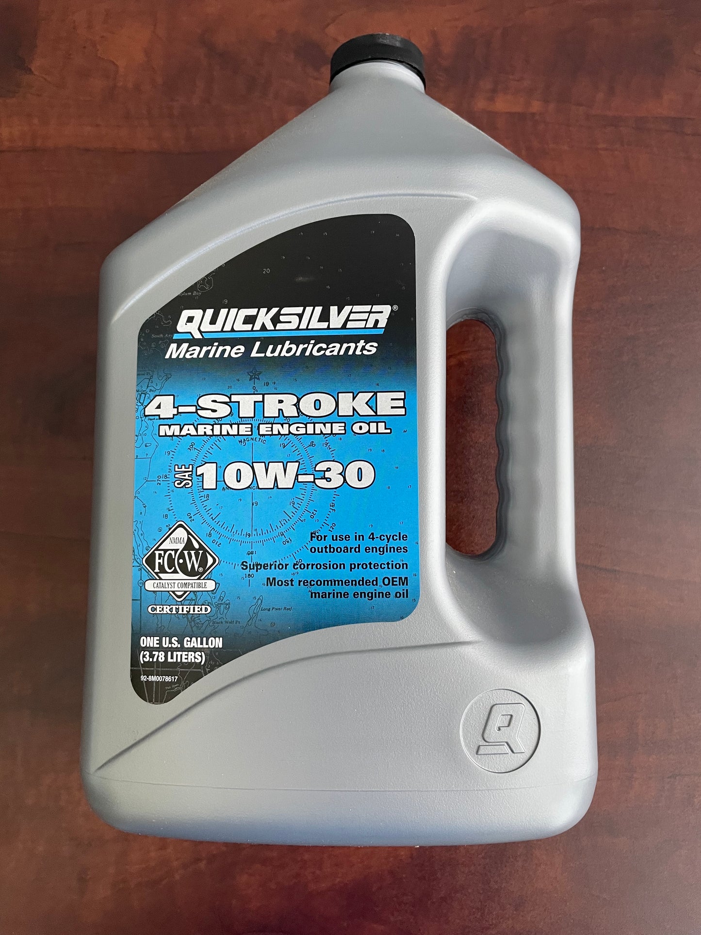 QUICKSILVER OIL 10W30 GALLON 8M0078617