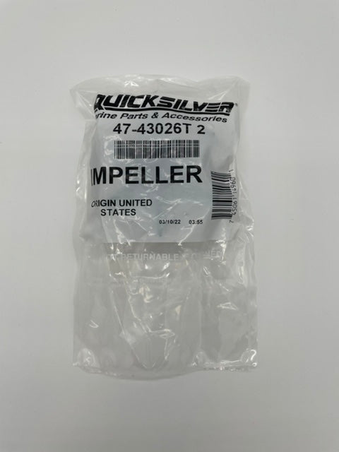 QUICKSILVER IMPELLER MERCURY OUTBOARD MERCRUISER RUBBER BLACK OPTIMAX