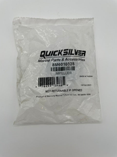 QUICKSILVER IMPELLER YAMAHA OUTBOARD RUBBER BLACK