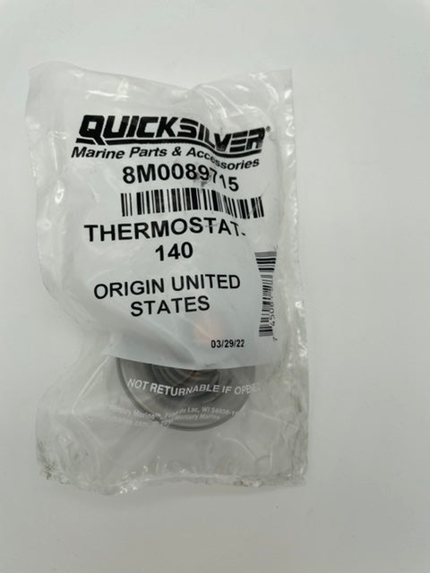 QUICKSILVER THERMOSTAT INBOARD STERNDRIVE SENSOR MERCURY MERCRUISER BRAVO ALPHA