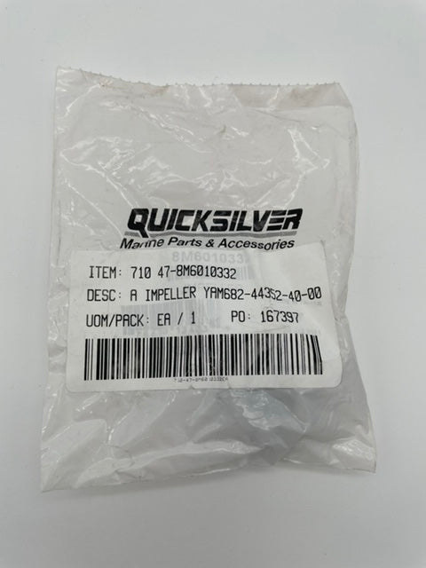 QUICKSILVER IMPELLER YAMAHA OUTBOARD RUBBER BLACK
