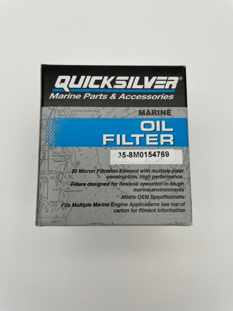QUICKSILVER OIL FILTER MERCURY YAMAHA SIERRA MALLORY OUTBOARD