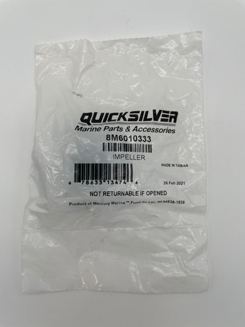 QUICKSILVER IMPELLER YAMAHA OUTBOARD RUBBER BLACK