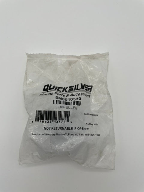 QUICKSILVER IMPELLER YAMAHA OUTBOARD RUBBER BLACK
