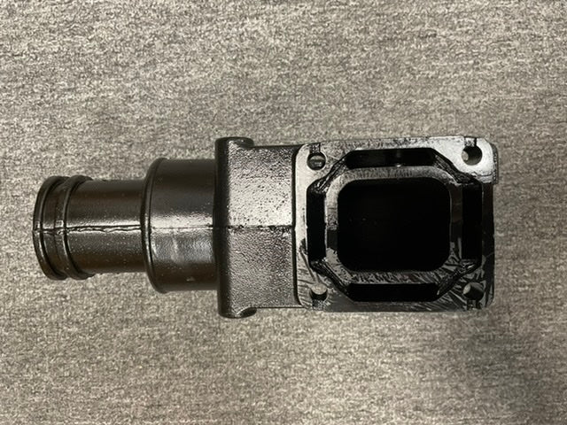 QUICKSILVER 4 INCH EXHAUST ELBOW MERCRUISER BLACK