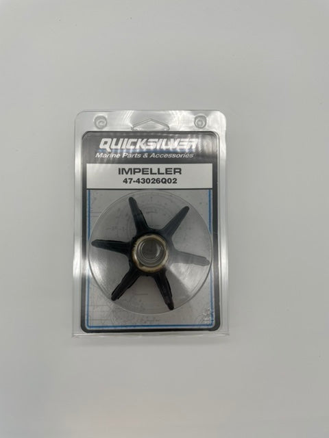 QUICKSILVER IMPELLER MERCURY OUTBOARD MERCRUISER RUBBER BLACK ASSEMBLY KIT SEA WATER PUMP VERADO INBOARD ALPHA STERNDRIVE