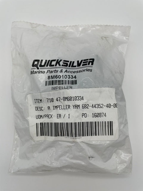QUICKSILVER IMPELLER YAMAHA OUTBOARD RUBBER BLACK