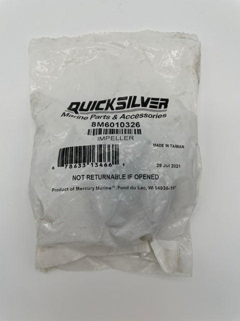 QUICKSILVER IMPELLER YAMAHA OUTBOARD  RUBBER BLACK