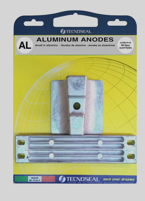 YAMAHA 300 350 HP OUTBOARD ALUMINUM ANODE KIT 21109AL 01112-1 01155 YAMAHA 6CE-45373-00 YAMAHA 6AW-45251-00 YAMAHA 61N-45251-01A QUICKSILVER 8m6008000 MARTYR CMY300350XPKITA MADE IN ITALY TECNOSEAL  HARDWARE