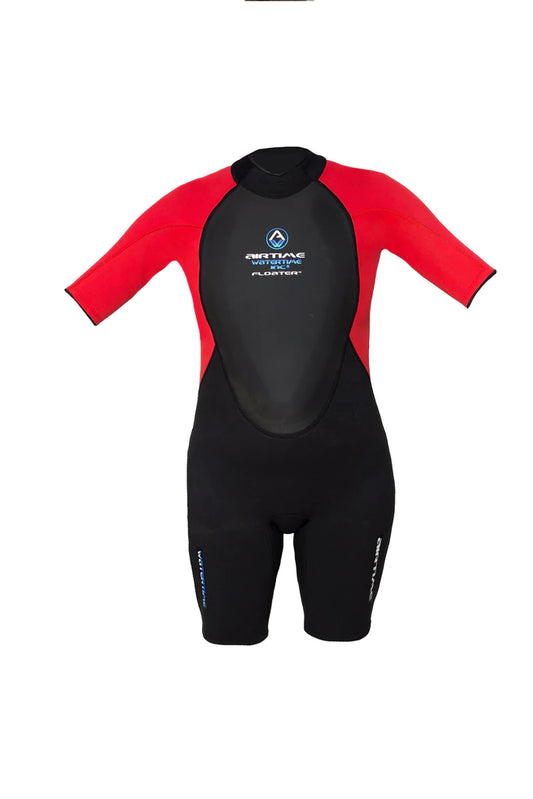 AIRTIME WATERTIME FLOATSUIT WETSUIT WOMENS NEOPRENE ZIPPER SHORT